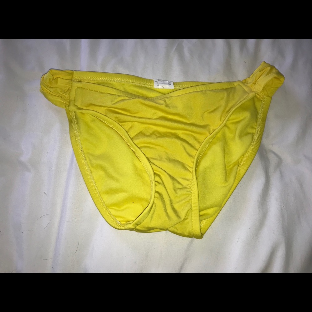 yellow bikini bottoms